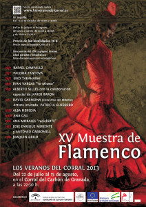 XV Muestra de Flamenco - Los veranos del Corral